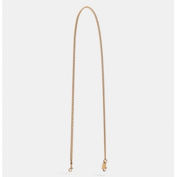 NEW! COACH Chain Bag Strap, Goldtone, NEW WITH TAGS! FABULOUS! NWT - Picture 13 of 13